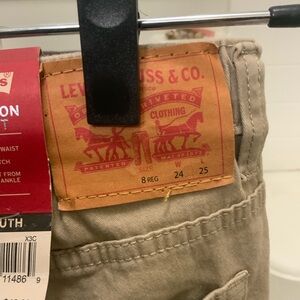 Levi's Khaki Denim Pants